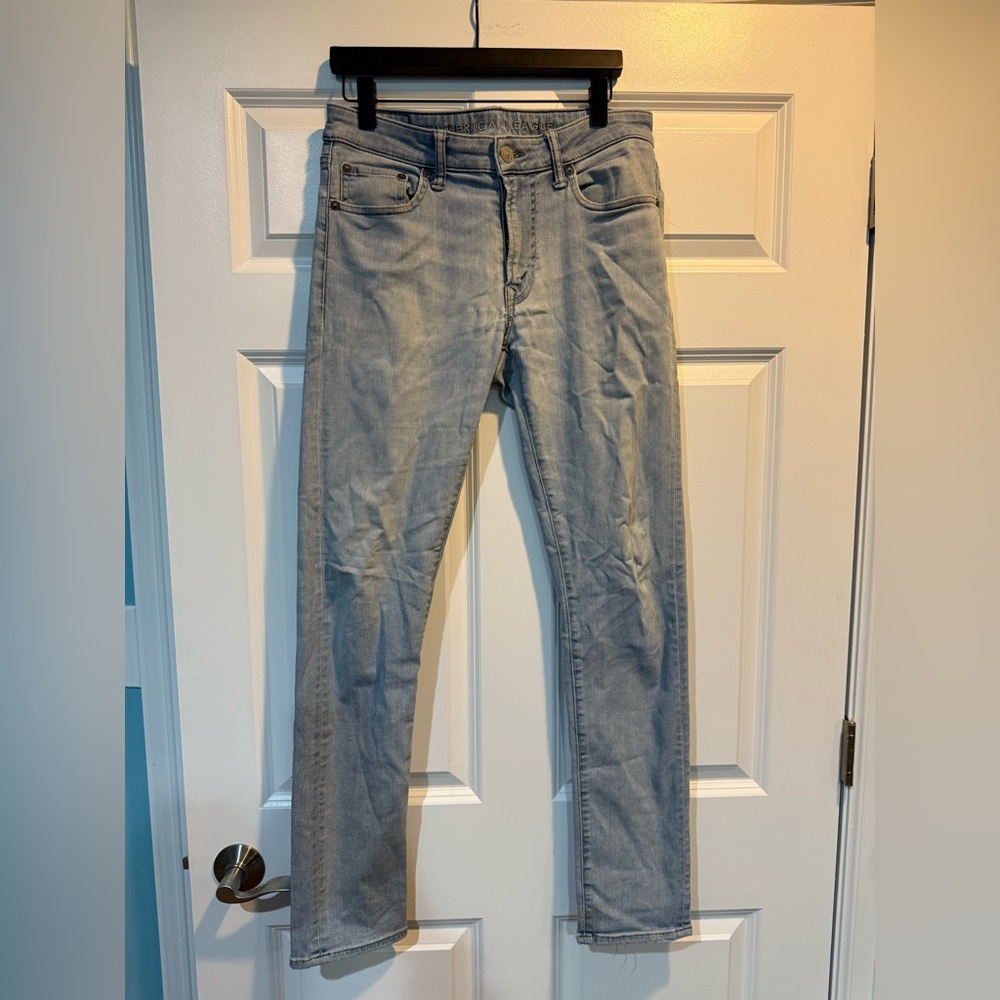 American Eagle Light Blue Men's Jeans Size 31/34